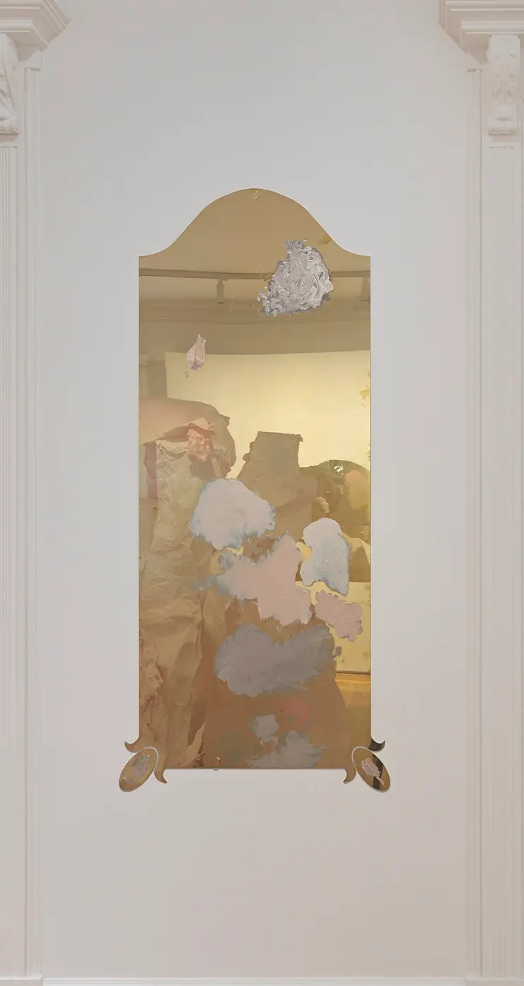 Karla Black, Ornament In the Hundreds (vanities matter), 2026