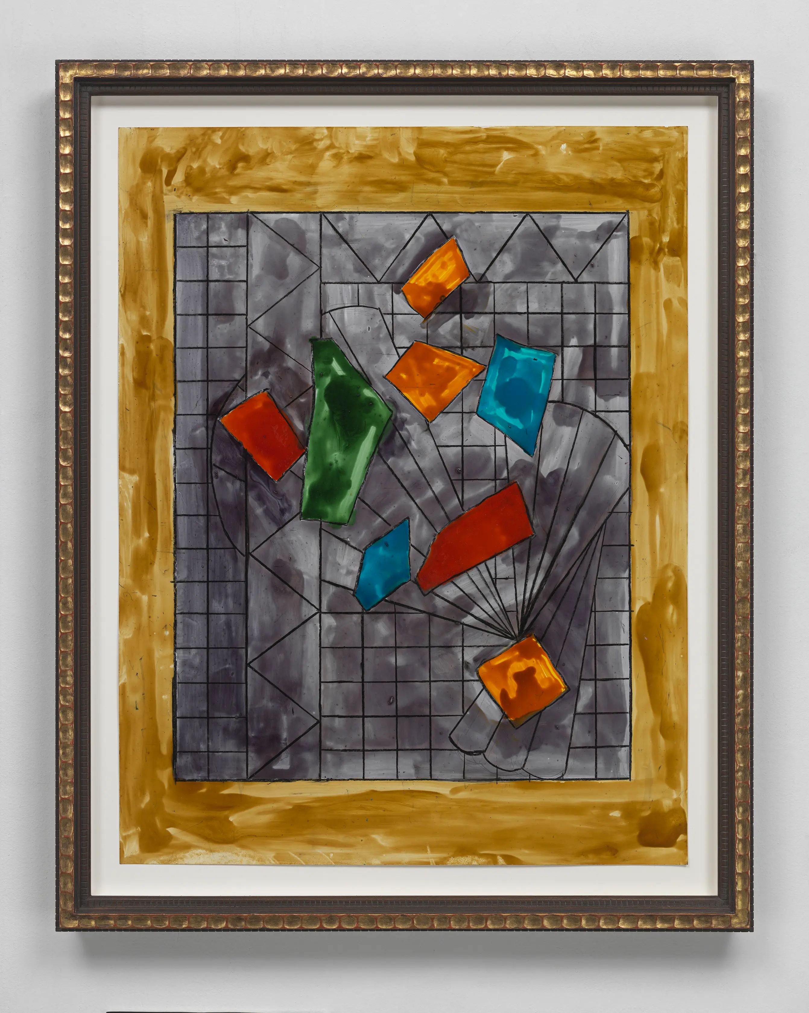 Wyatt Kahn, Sketch for Painting According to Chance, 2026