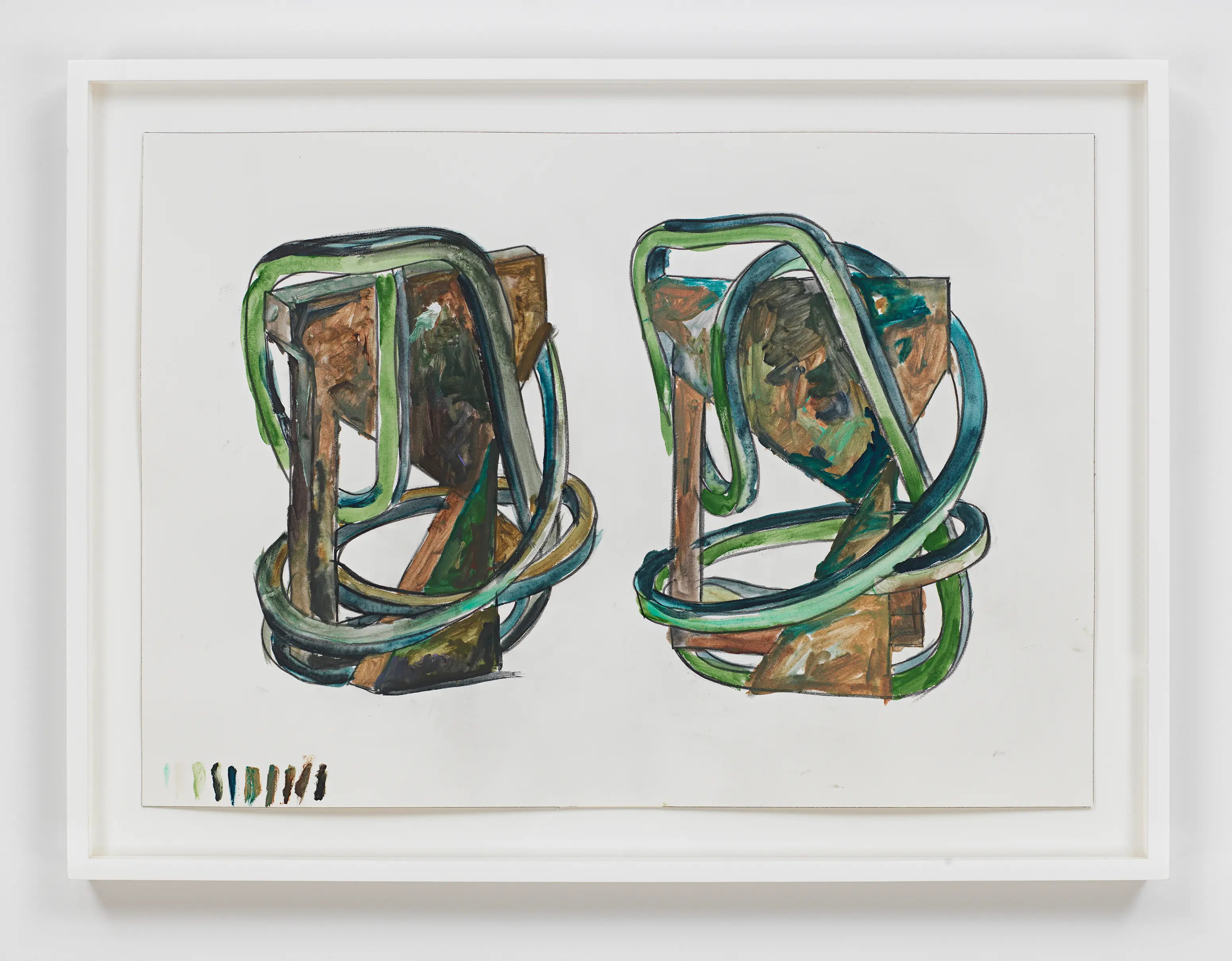 Wyatt Kahn, Untitled (Wall Bronze 2), 2022